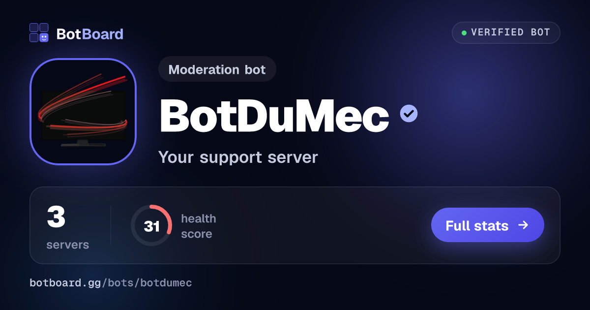 Share card for BotDuMec