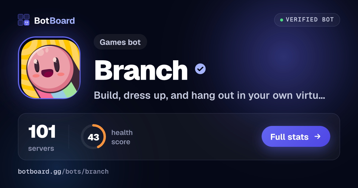 Share card for Branch