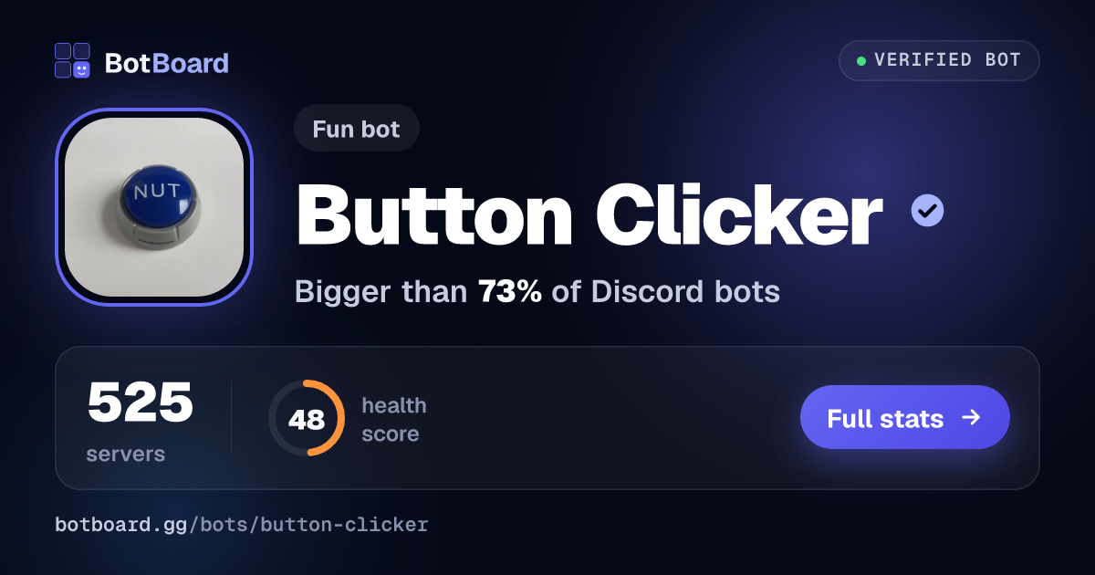Share card for Button Clicker