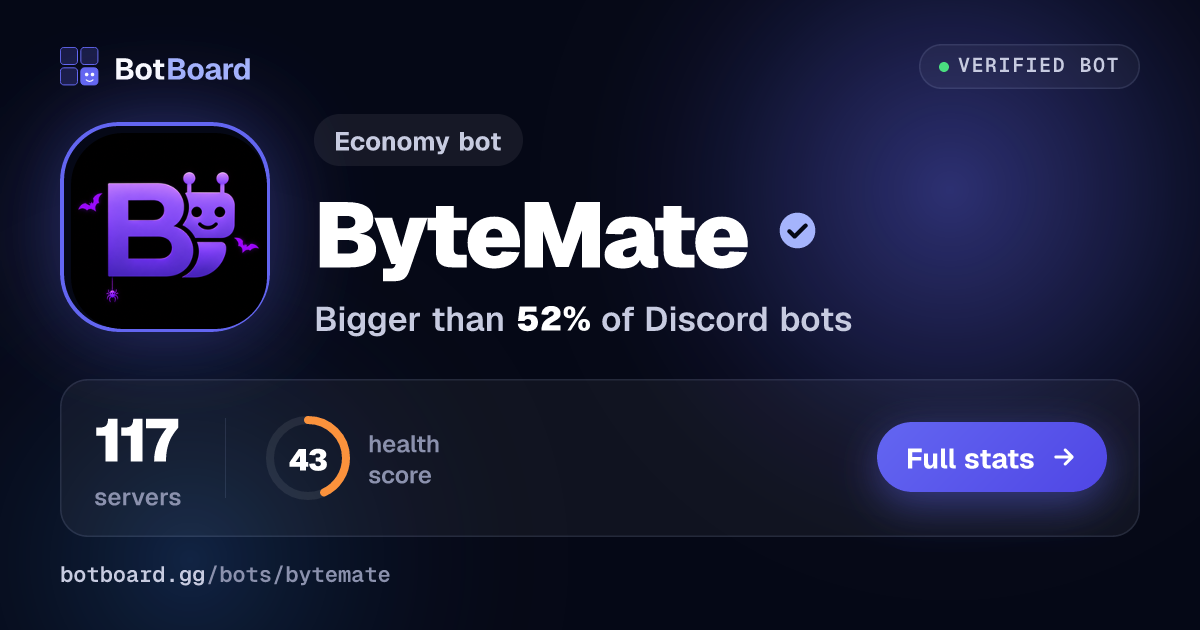 Share card for ByteMate