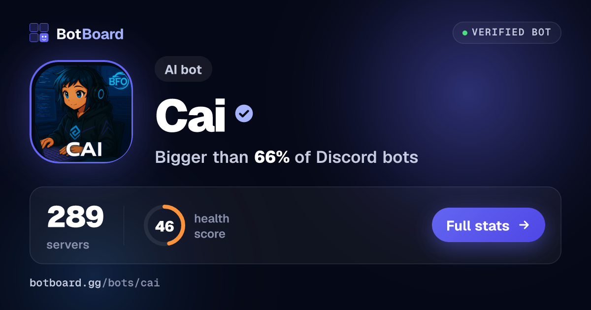 Share card for Cai