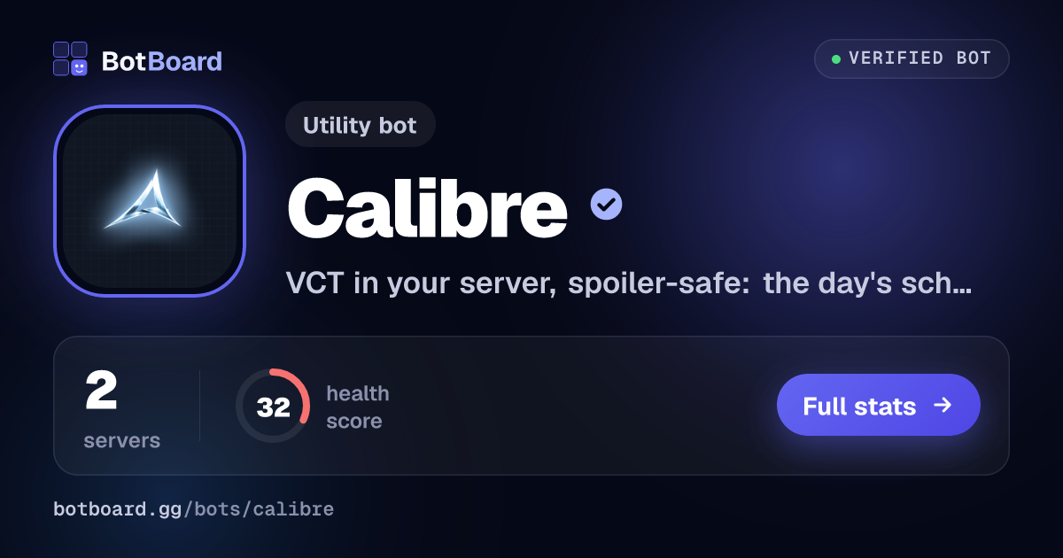 Share card for Calibre