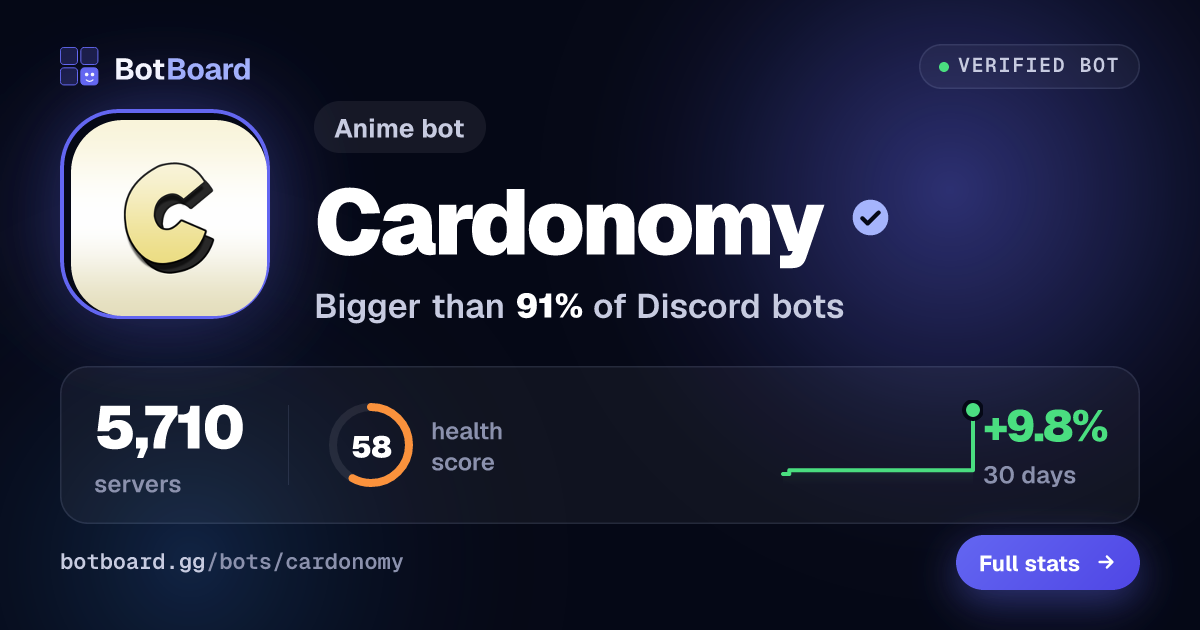 Share card for Cardonomy