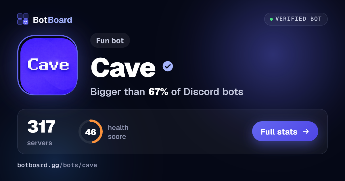Share card for Cave