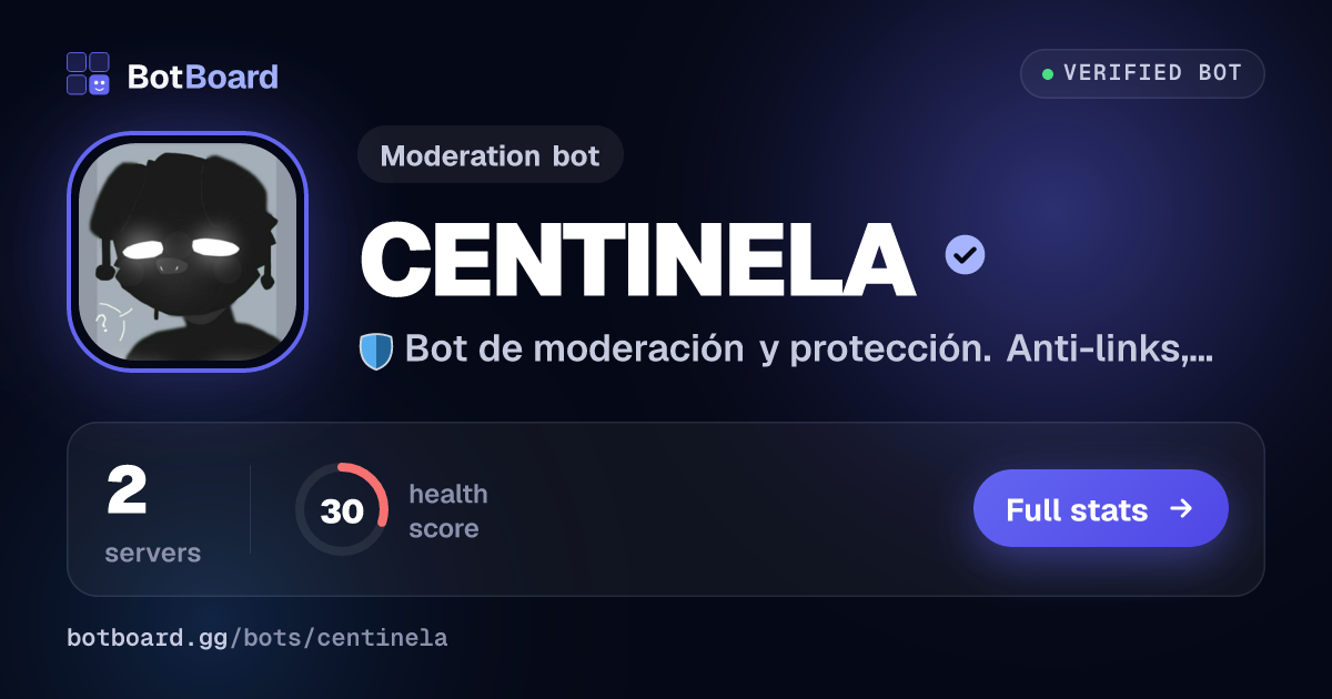 Share card for CENTINELA 🛡