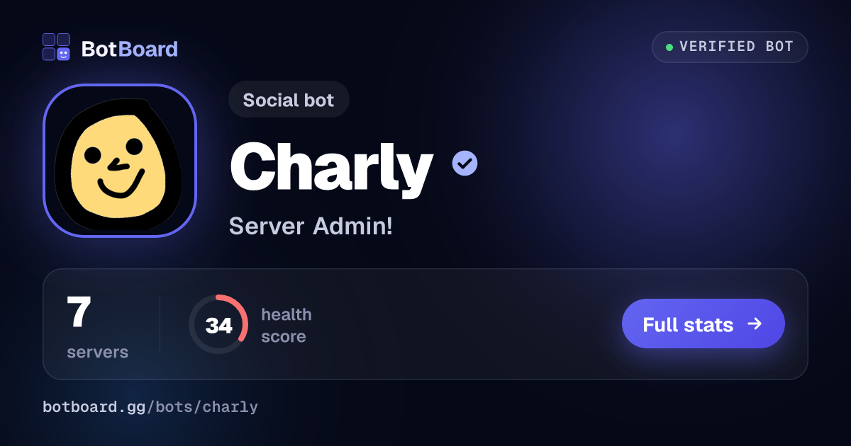 Share card for Charly