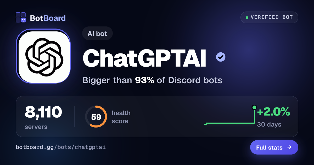 Share card for ChatGPTAI