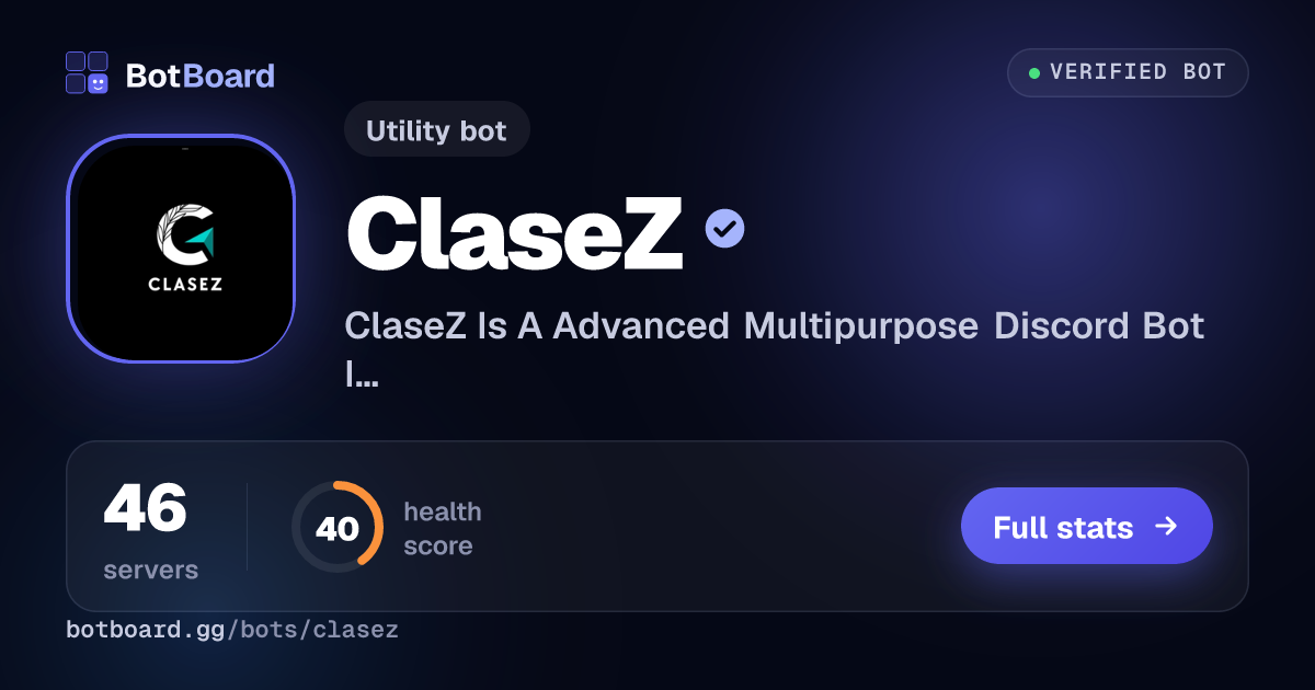 Share card for ClaseZ