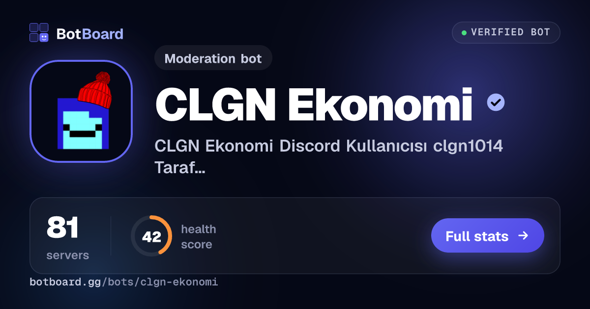 Share card for CLGN Ekonomi