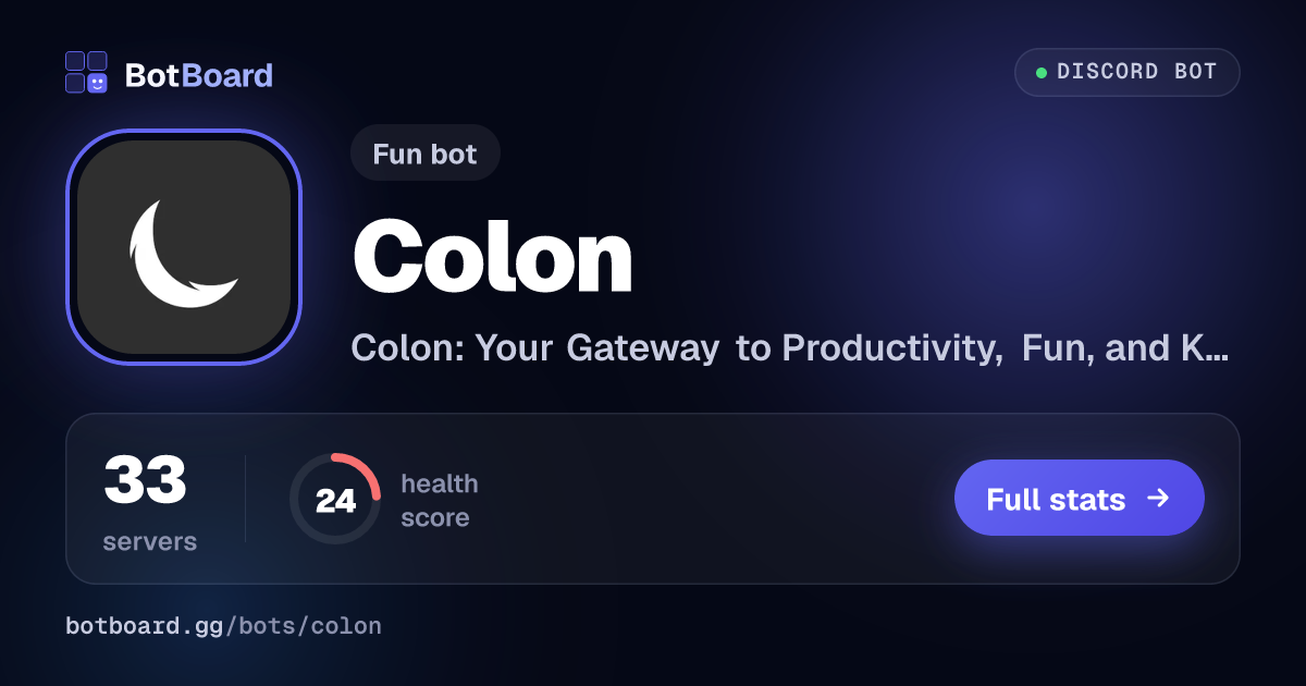 Share card for Colonツ