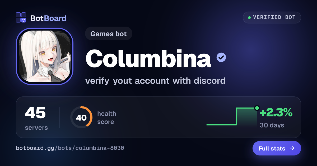 Share card for Columbina