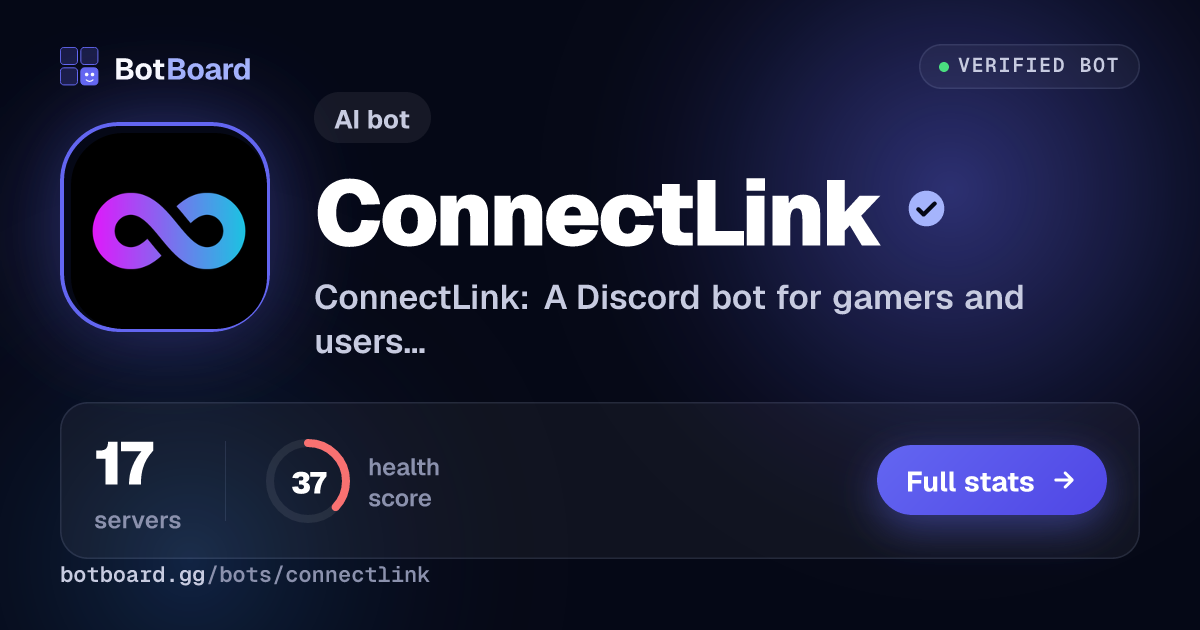 Share card for ConnectLink