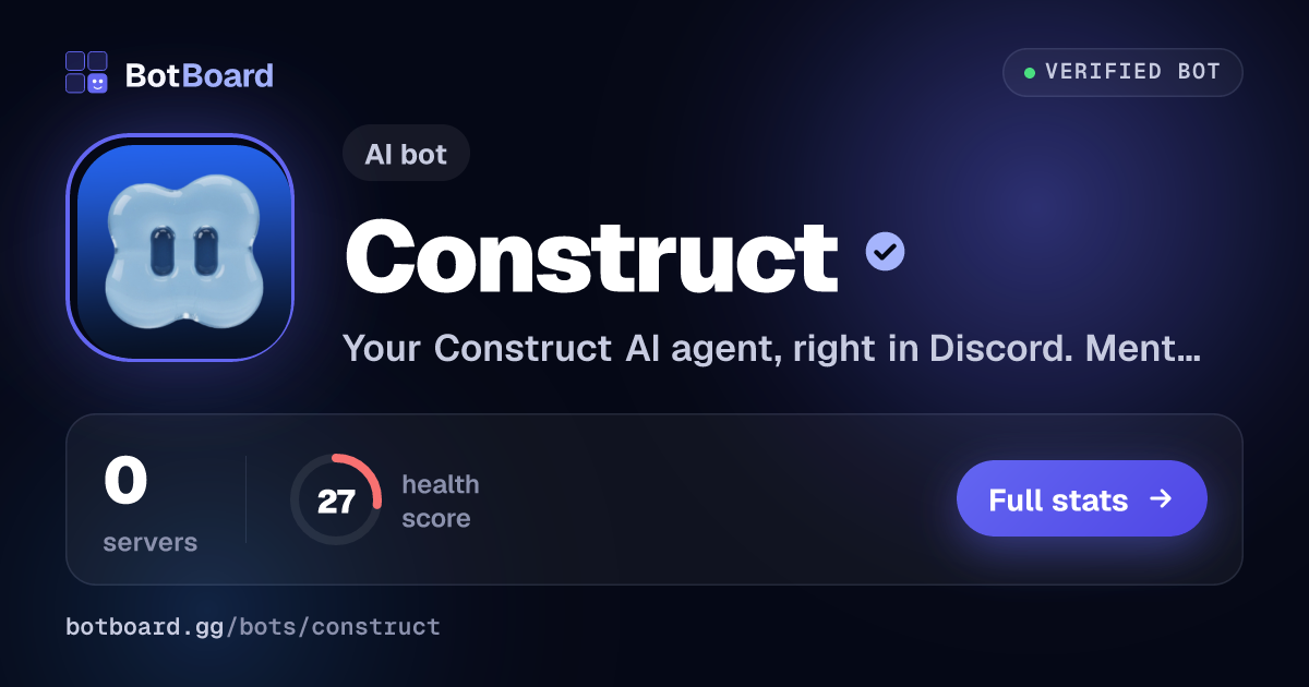 Share card for Construct