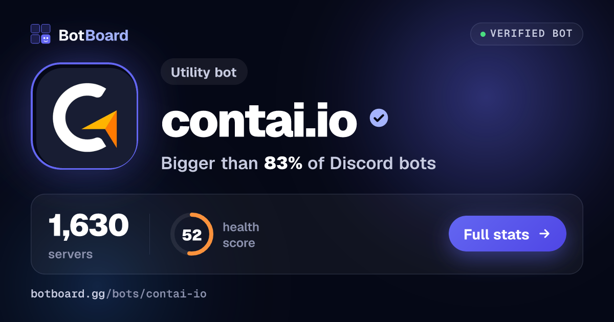 Share card for contai.io