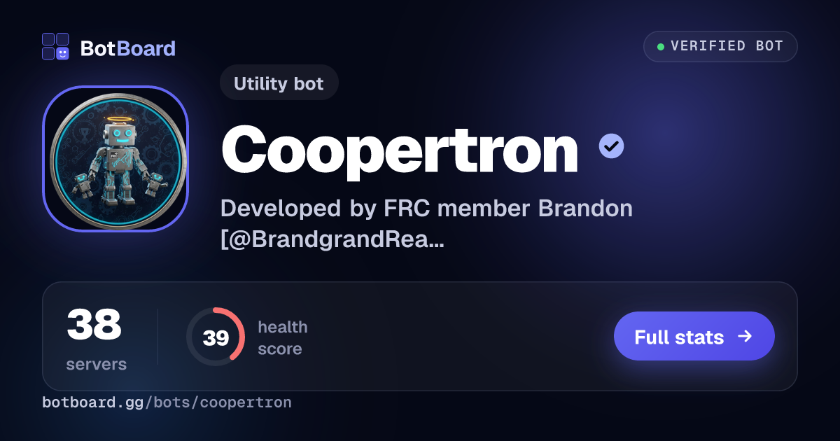 Share card for Coopertron