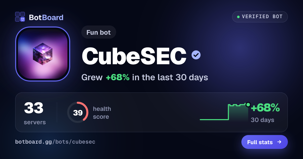 Share card for CubeSEC