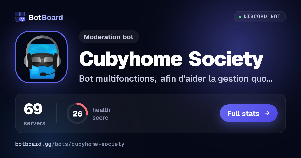 Share card for Cubyhome Society