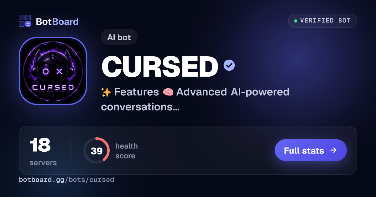 Share card for CURSED