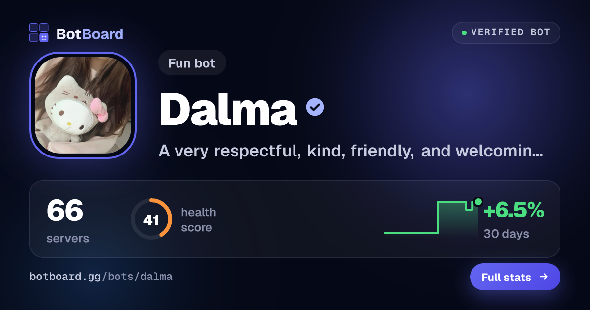 Share card for Dalma