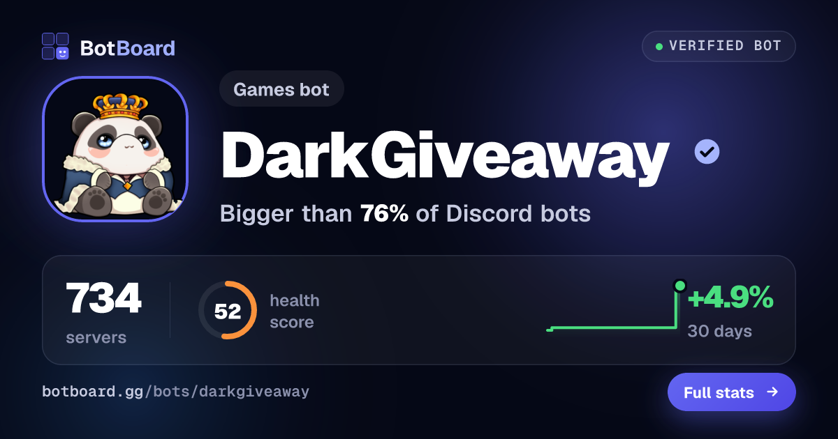 Share card for DarkGiveaway