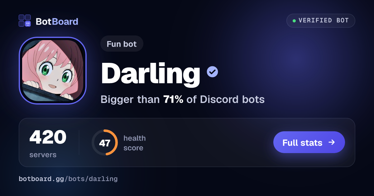 Share card for Darling