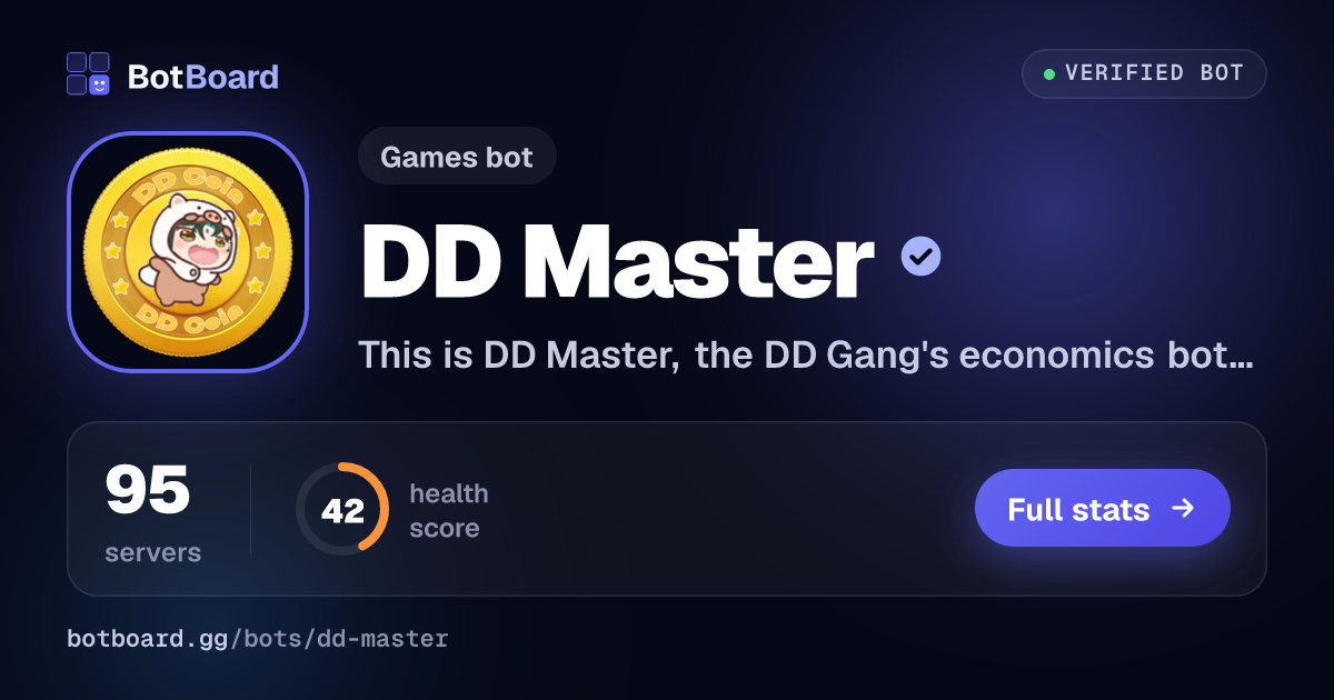 Share card for DD Master
