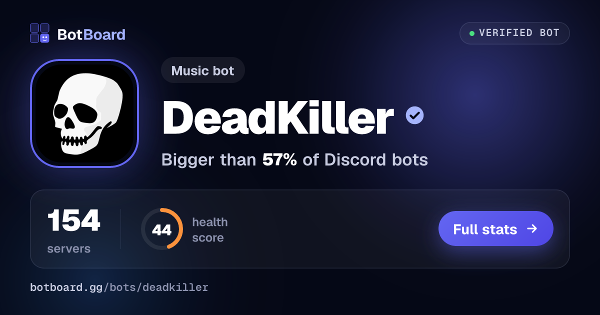 Share card for DeadKiller