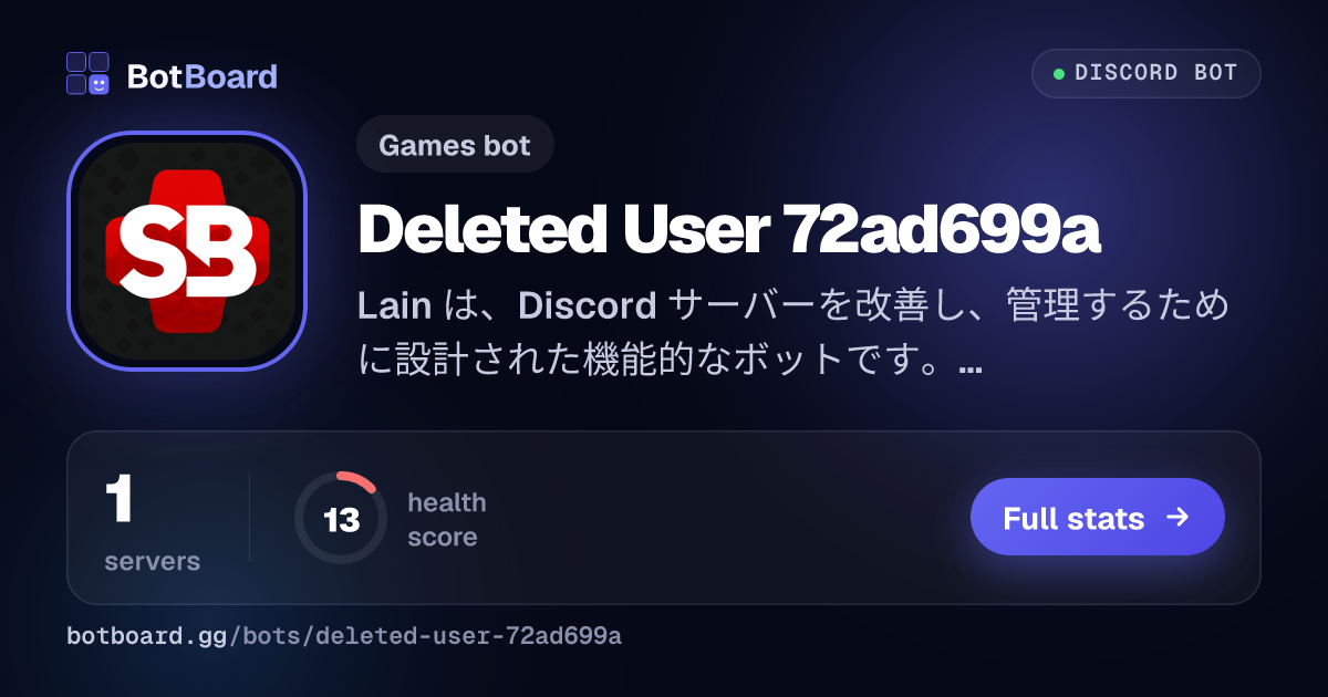 Share card for Deleted User 72ad699a