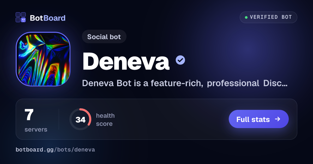 Share card for Deneva