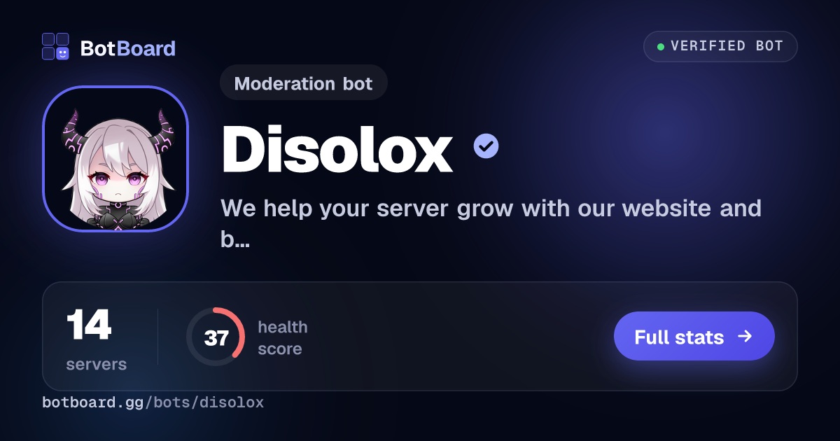 Share card for Disolox
