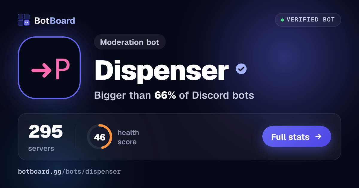 Share card for Dispenser