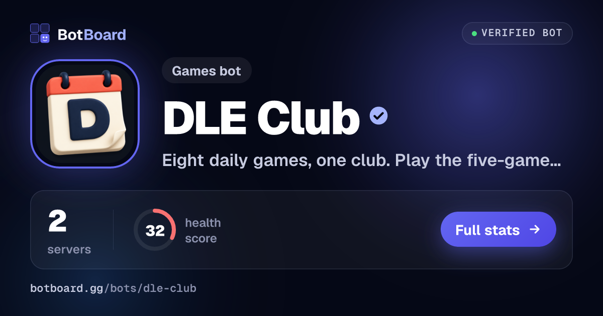 Share card for DLE Club