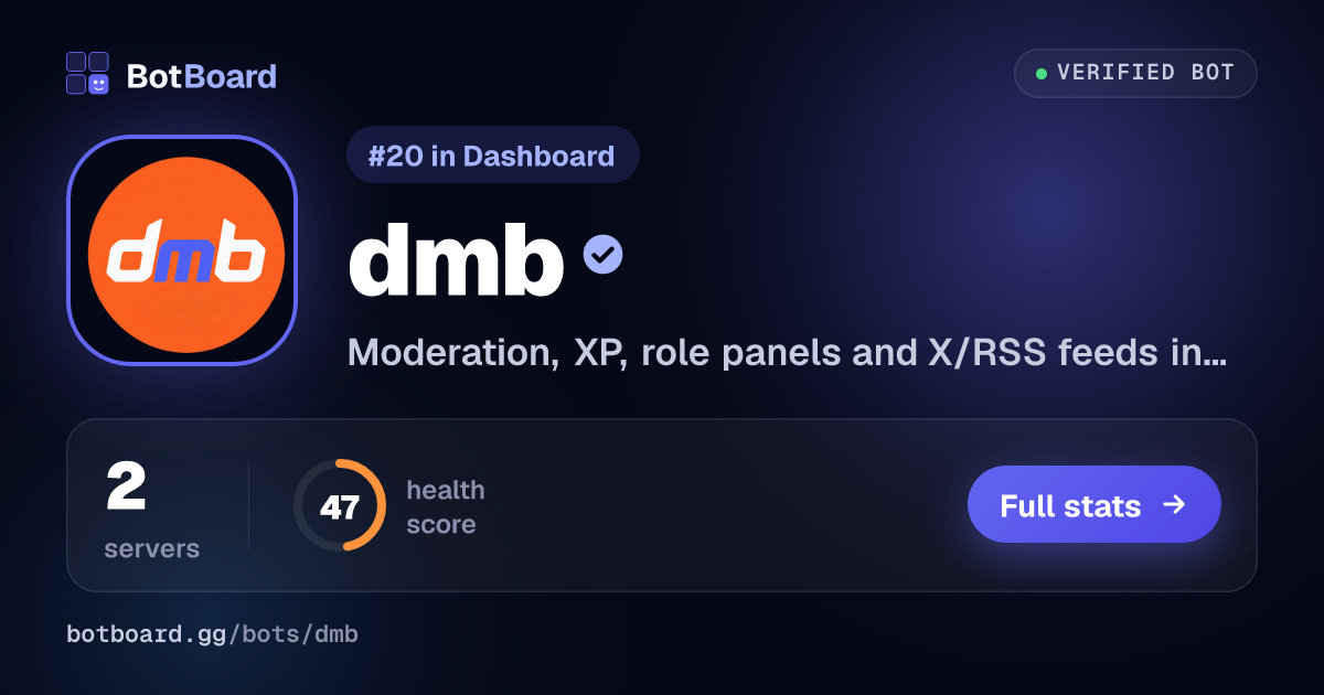 Share card for dmb