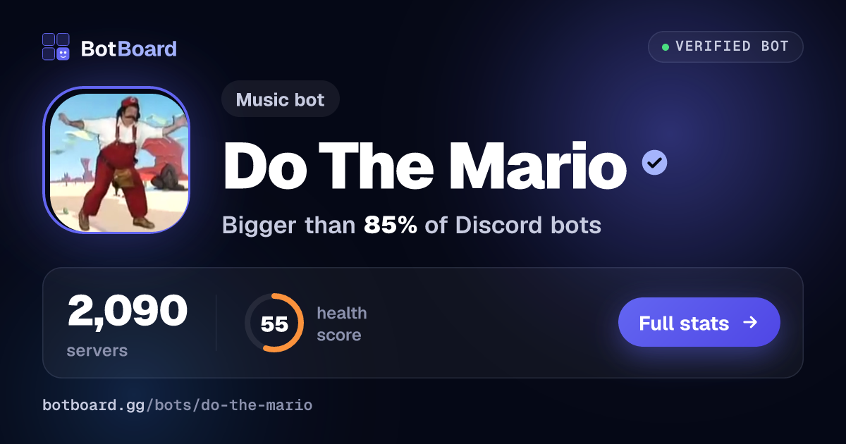 Share card for Do The Mario