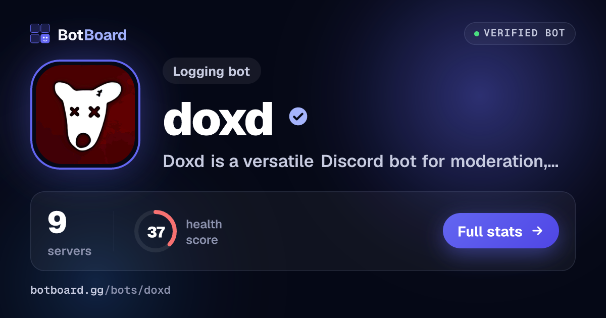 Share card for doxd