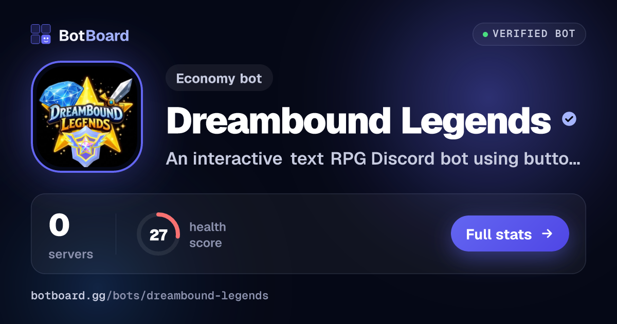 Share card for Dreambound Legends