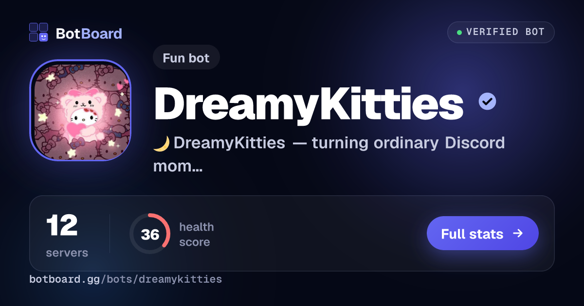 Share card for DreamyKitties