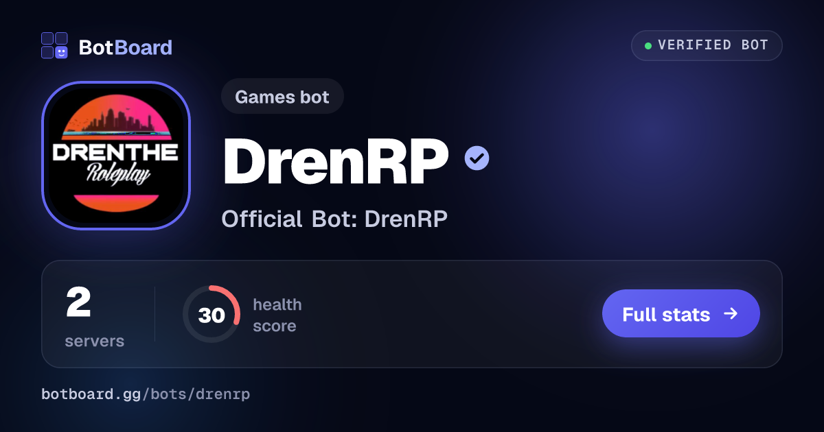 Share card for DrenRP