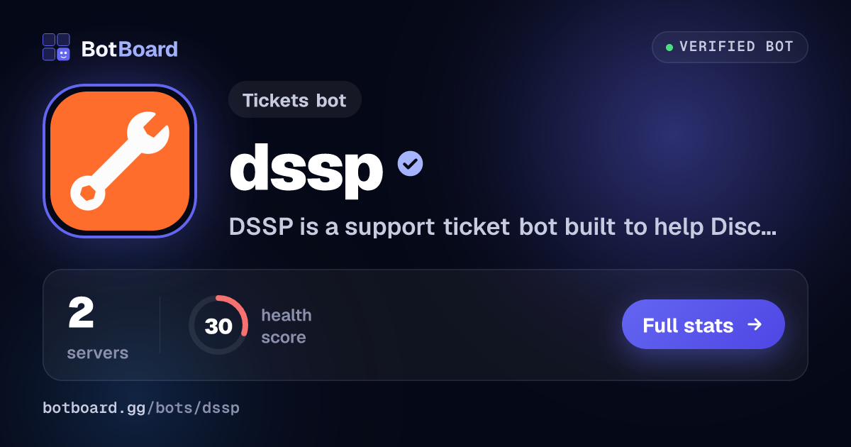 Share card for dssp