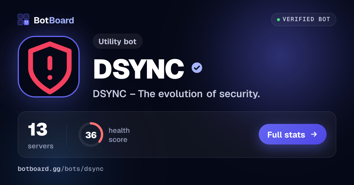 Share card for DSYNC