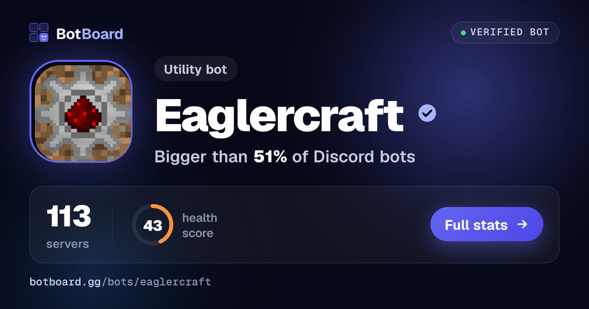 Share card for Eaglercraft