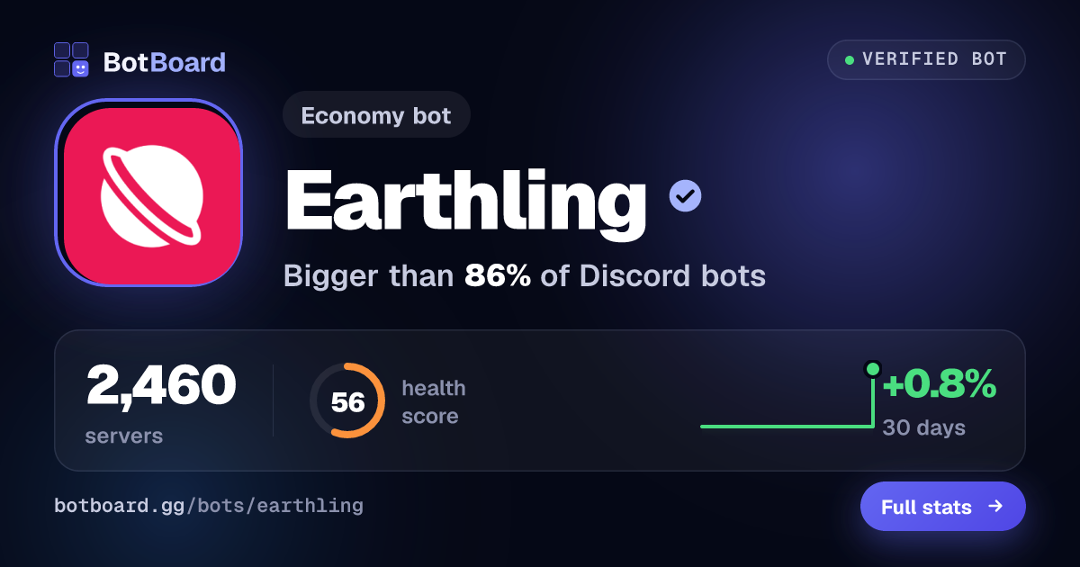 Share card for Earthling