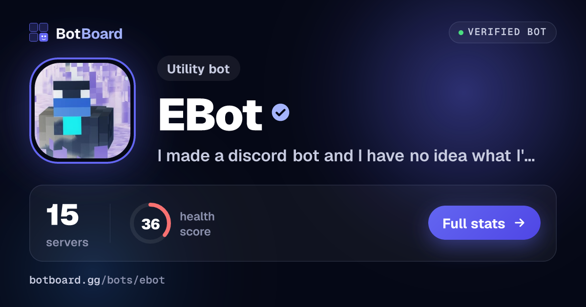 Share card for EBot