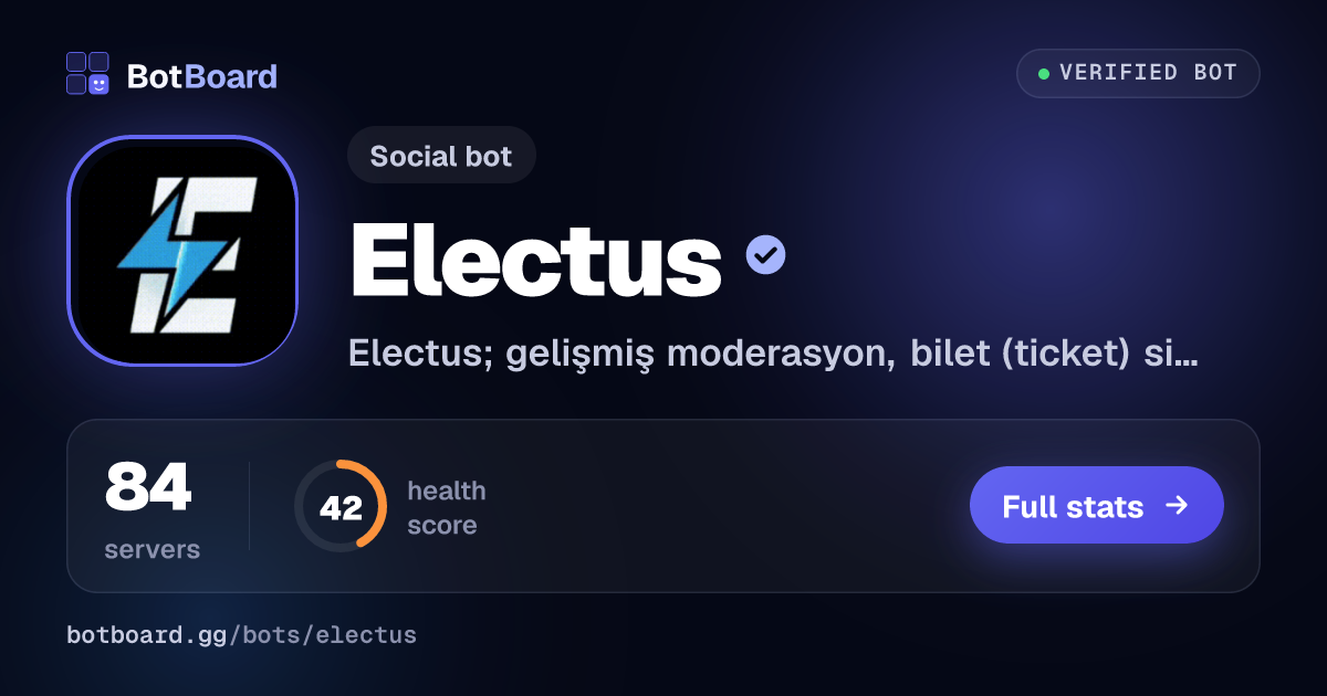 Share card for Electus