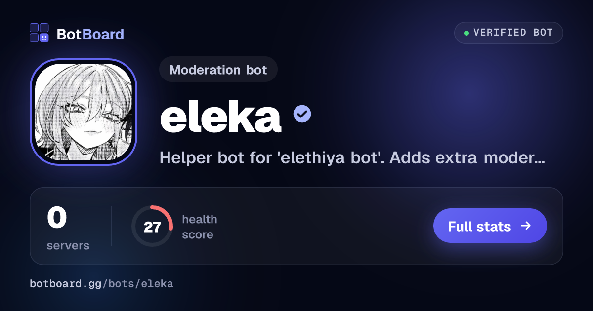 Share card for eleka