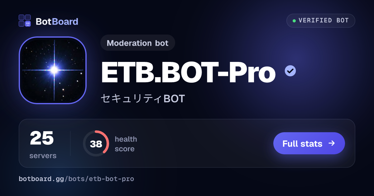 Share card for ETB.BOT-Pro