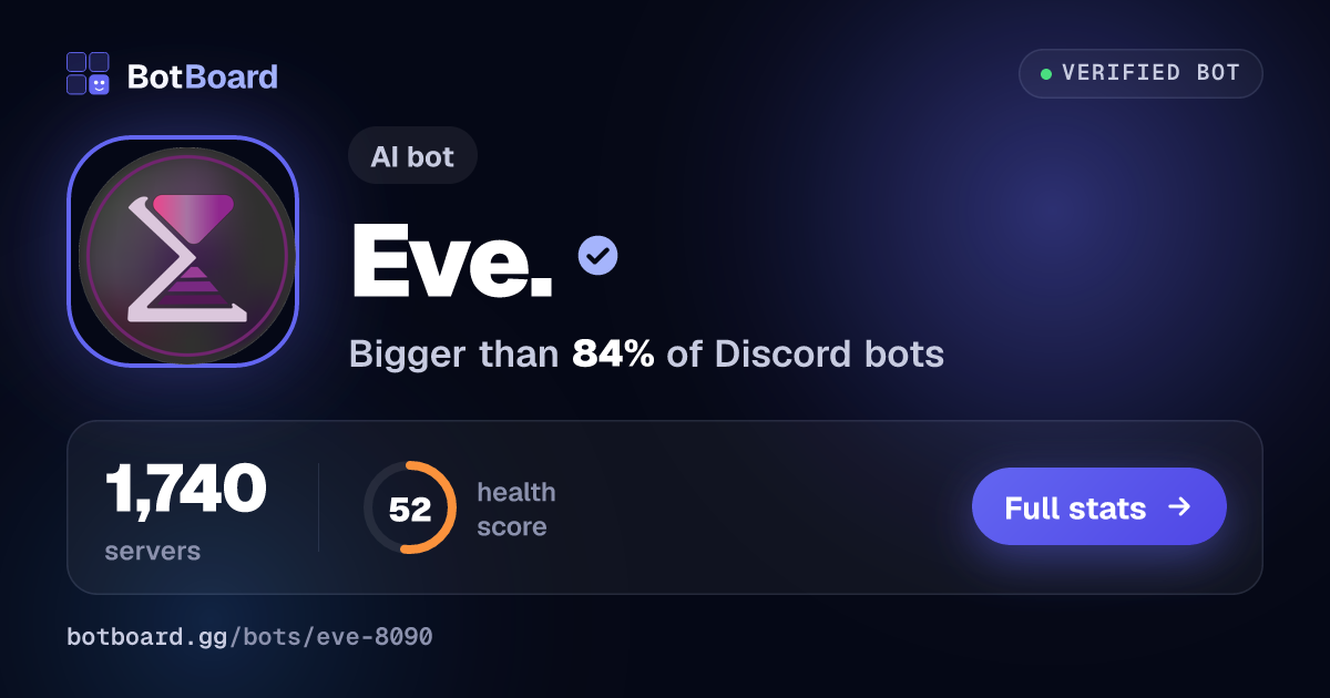 Share card for Eve.
