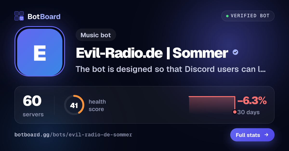 Share card for Evil-Radio.de | Sommer