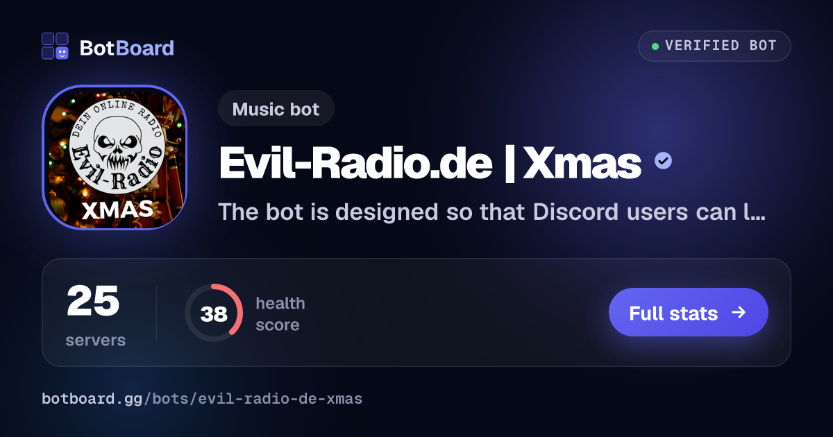 Share card for Evil-Radio.de | Xmas