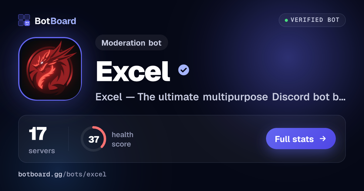 Share card for Excel